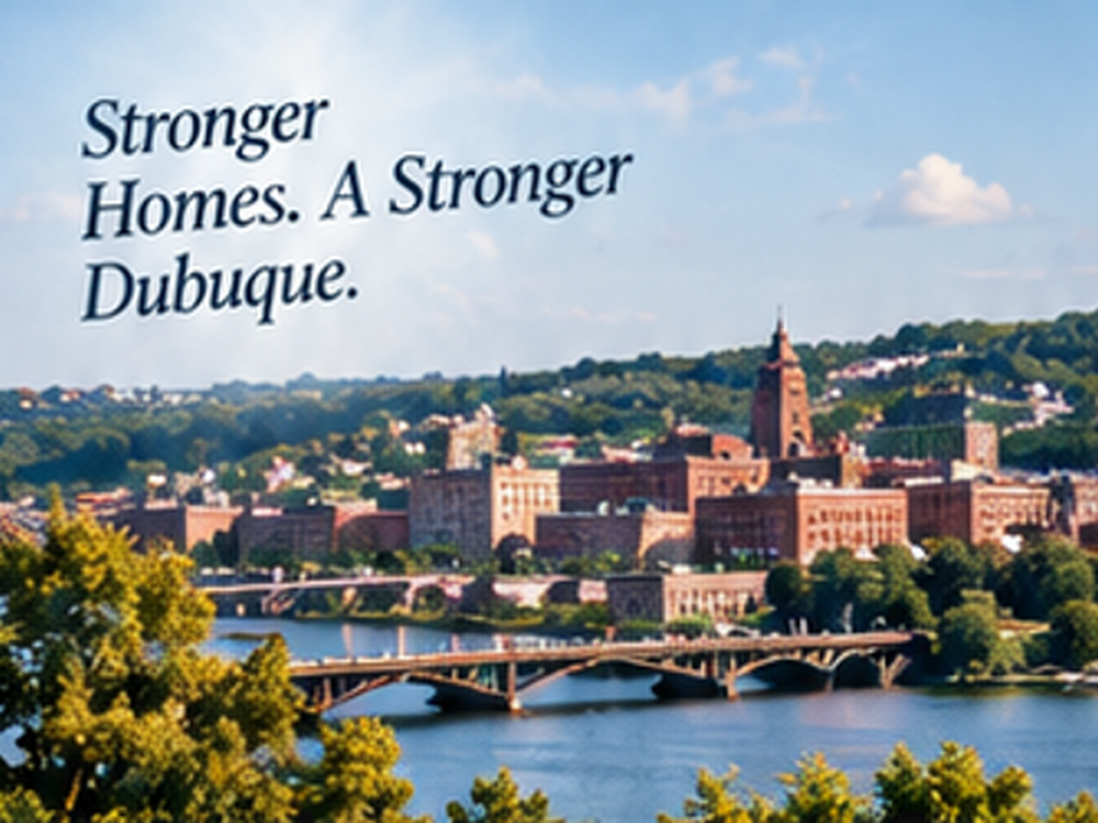 Stronger Homes. A Stronger Dubuque.