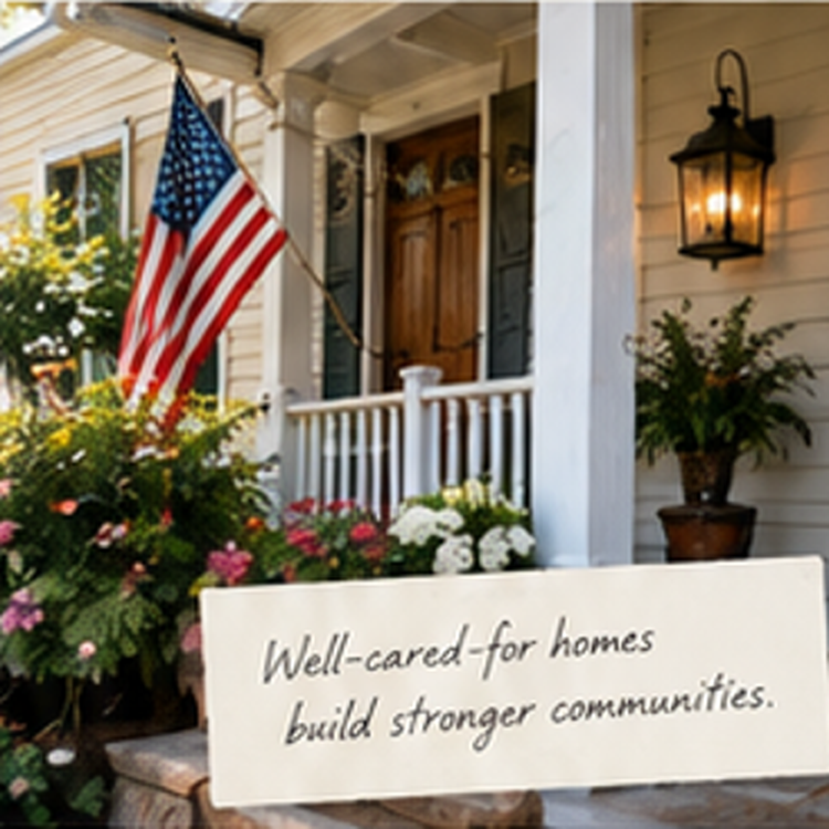 Well-cared-for homes build stronger communities